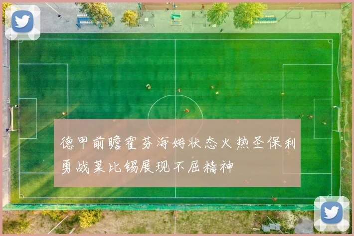 德甲前瞻霍芬海姆状态火热圣保利勇战莱比锡展现不屈精神